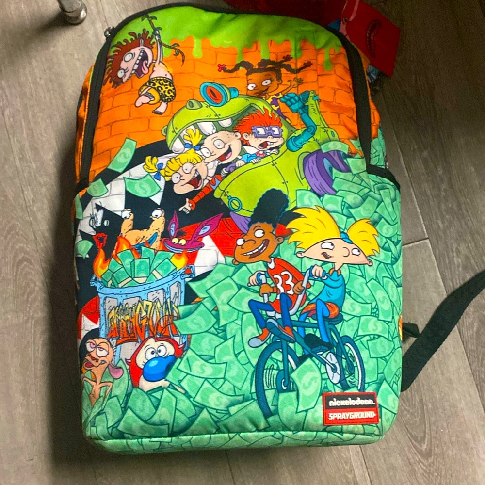 Nickelodeon spray ground backpack